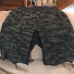 Small Camo Lulu Lemon Shorts